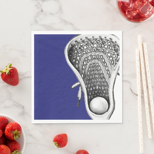 Serviette En Papier Lacrosse (En situation)