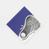 Serviette En Papier Lacrosse (Coin)