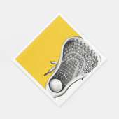 Serviette En Papier Lacrosse (Coin)