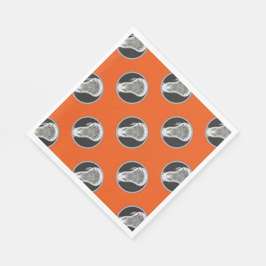 Serviette En Papier Lacrosse Sports (Coin)