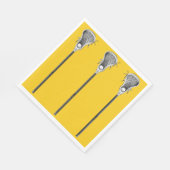 Serviette En Papier Lacrosse Sports (Coin)