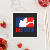 Serviette En Papier L'action des pompiers (En situation)