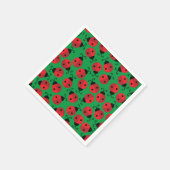 Serviette En Papier Lady Bug Cute 1ère fête d'anniversaire (Coin)