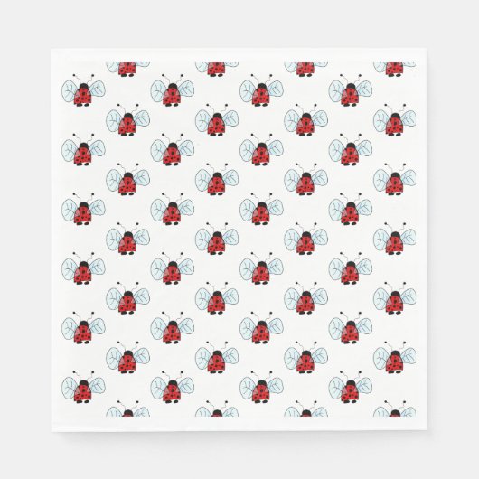Serviette En Papier Ladybird (Devant)