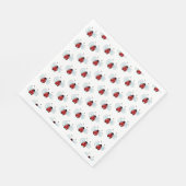 Serviette En Papier Ladybird (Coin)