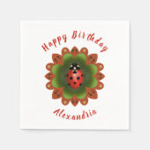 Serviette En Papier Ladybug (Devant)