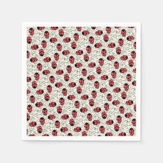 Serviette En Papier Ladybug (Devant)