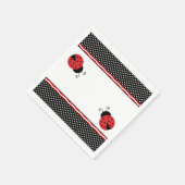 Serviette En Papier Ladybug Napkins (Coin)