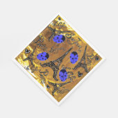 SERVIETTE EN PAPIER LADYBUGS DE PARIS (Coin)