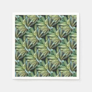 Serviette En Papier L'Agave Tropical Realism Art
