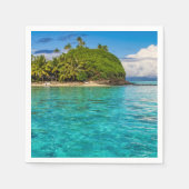 Serviette En Papier Lagon de Bora Bora (Devant)