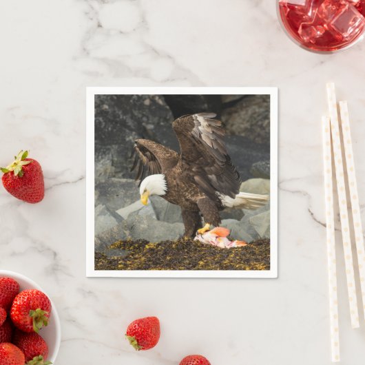 Serviette En Papier L'aigle chauve ultime (En situation)