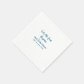 Serviette En Papier laisse l'aventure commencer nuptiale douche ajoute (Coin)