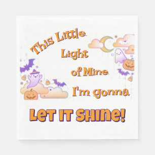Serviette En Papier Laisser Briller Christian Halloween Napkins
