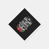 Serviette En Papier Laisser comme amis (Coin)