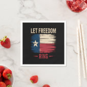 Serviette En Papier Laisser la ceinture virale de liberté (En situation)