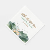 Serviette En Papier Laisser l'aventure commencer le Baby shower des bo (Coin)