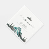 Serviette En Papier Laisser L'Aventure Commencer Le Baby shower Des Pi (Coin)