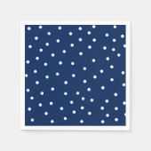 Serviette En Papier Laisser neiger Noël Papier de Noël Naples (Devant)