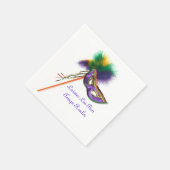 Serviette En Papier Laissez Les Bon Temps Rouler ! (Coin)
