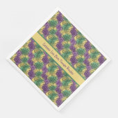 Serviette En Papier Laissez Les Bon Temps Rouler Mardi Gras (Coin)