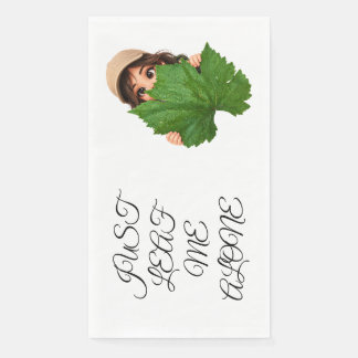 Serviette En Papier Laissez Moi Tranquille Serviettes de Fête Drôles a