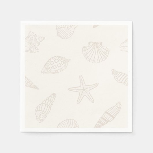 Serviette En Papier Lait d'amande côtier (Devant)