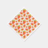 Serviette En Papier Lait de fraise (Coin)