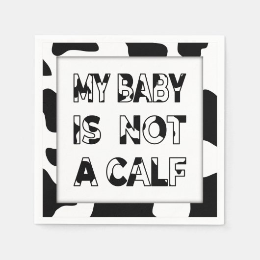 Serviette En Papier Lait de vache (Devant)