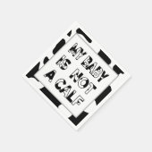 Serviette En Papier Lait de vache (Coin)