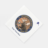 Serviette En Papier Lait d'orignal Matanuska (Coin)