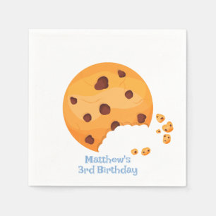 Serviette En Papier Lait et cookies