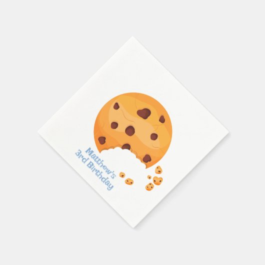 Serviette En Papier Lait et cookies (Coin)