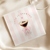 Serviette En Papier L'amour brasse la Fête des mariées