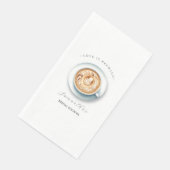 Serviette En Papier L'amour brasse la Fête des mariées (Coin)