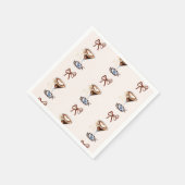 Serviette En Papier L'amour brasse l'Espresso Martini Bow (Coin)