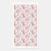 Serviette En Papier L'amour est comme une rose (Devant)