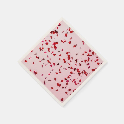 Serviette En Papier L'amour est dans l'air (Coin)