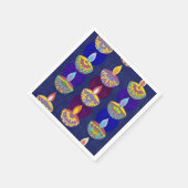 Serviette En Papier Lampes Diwali Diya (Coin)