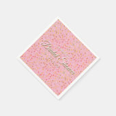 Serviette En Papier Lancer de coeurs Mariage (Coin)