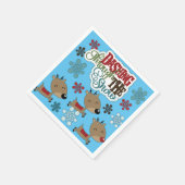 Serviette En Papier Lancer La Neige (Coin)