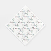 Serviette En Papier Langue espagnole Pâques Feliz Pascua Napkins (Coin)