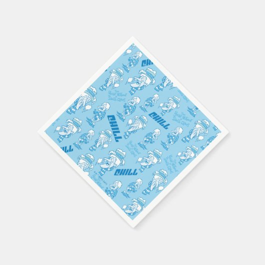 Serviette En Papier L'ANNÉE SANS Motif SANTA CLAUS™ Snow Miser (Coin)