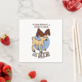 Serviette En Papier L'ANNÉE SANS SANTA CLAUS™ | Vixen "Oh Deer" (En situation)