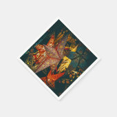 Serviette En Papier Lanternes (Coin)