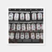 Serviette En Papier Lanterns japonais (Devant)