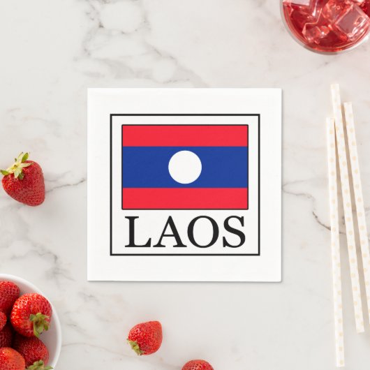 Serviette En Papier Laos (En situation)