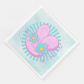 Serviette En Papier Lapin (Coin)