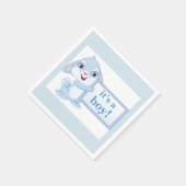 Serviette En Papier Lapin (Coin)