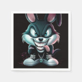 Serviette en papier Lapin (Devant)